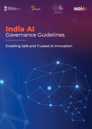 India AI Governance Guidelines cover